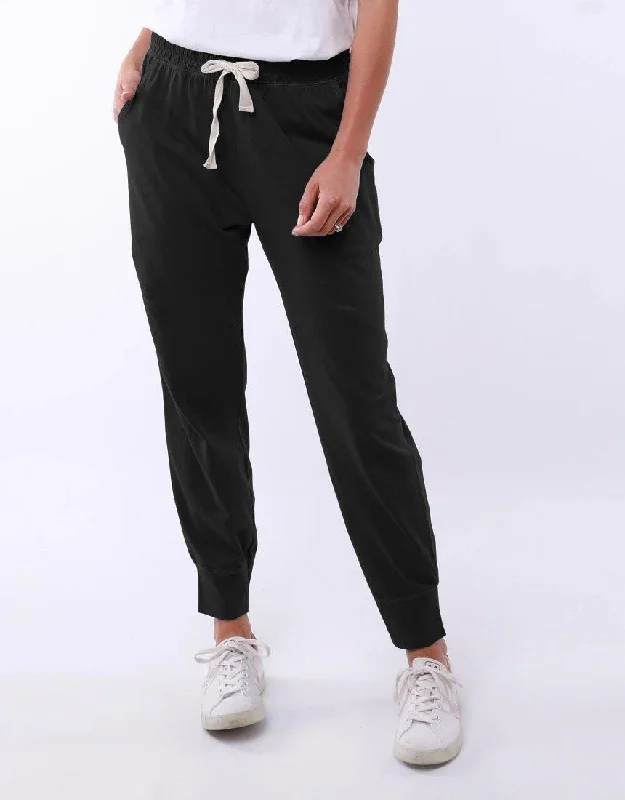 Ruffled Women Dress with Multiple Layers for a Playful and Girly StyleWash Out Lounge Pants - Washed Black