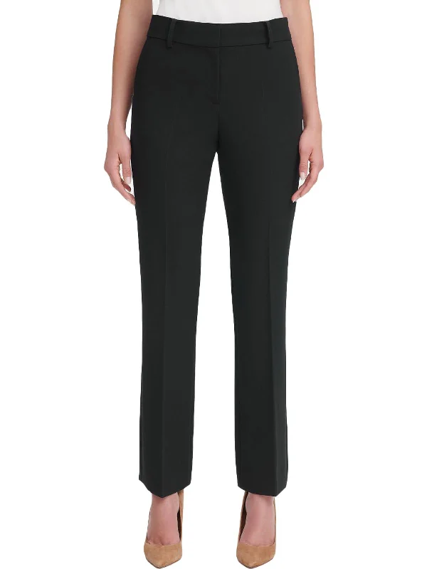 Sutton Womens Slim Leg Office Bootcut Pants