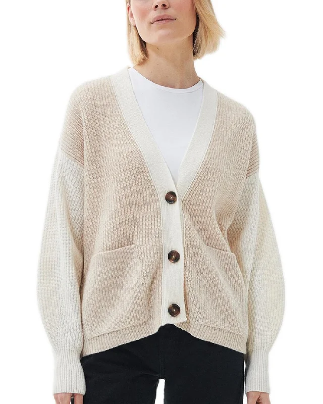 Organic Cotton Women Sweater for an Eco - Friendly ChoiceBarbour Wool-Blend Sweater