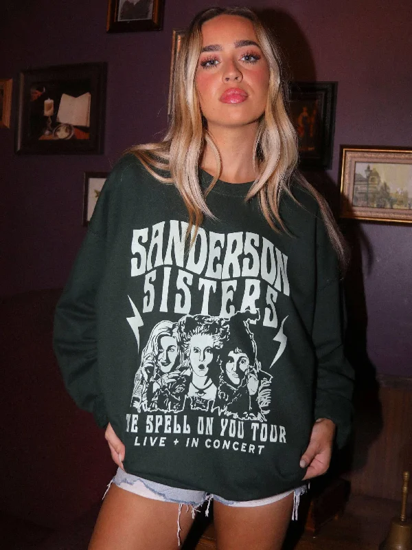 Cashmere Women Sweater with a Luxurious Soft TouchFRIDAY + SATURDAY: SANDERSON SISTERS TOUR SWEATSHIRT