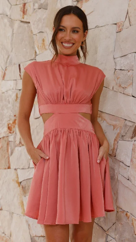 Ball Gown Women Dress with a Full Skirt for a Princess - like LookBall Gown Women Dress with a Full Skirt for a Princess - like LookBeatrice Mini Dress - Desert