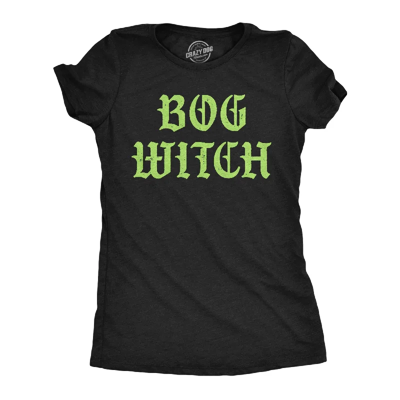 Sequined Women T Shirt for a Sparkly Night OutBog Witch Women's T Shirt