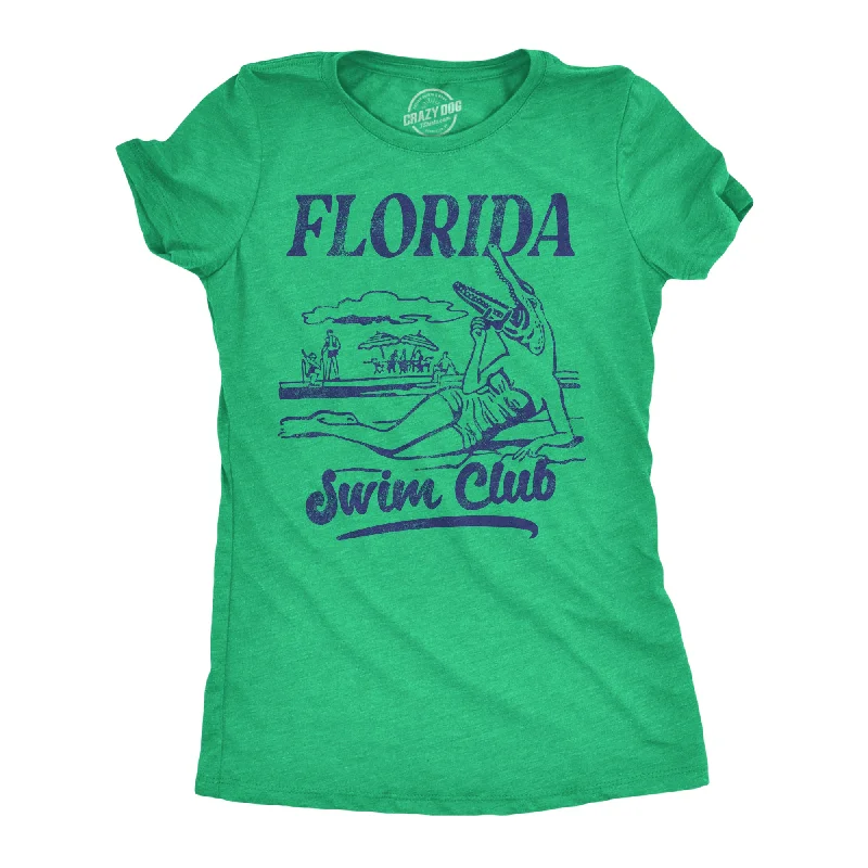 Sequined Women T Shirt for a Sparkly Night OutFlorida Swim Club Women's T Shirt