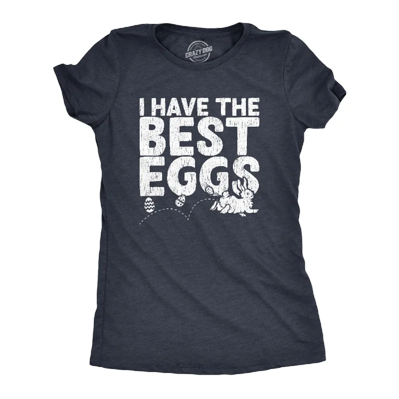 Puff Sleeve Women T Shirt for a Fashion - Forward LookI Have The Best Eggs Women's T Shirt