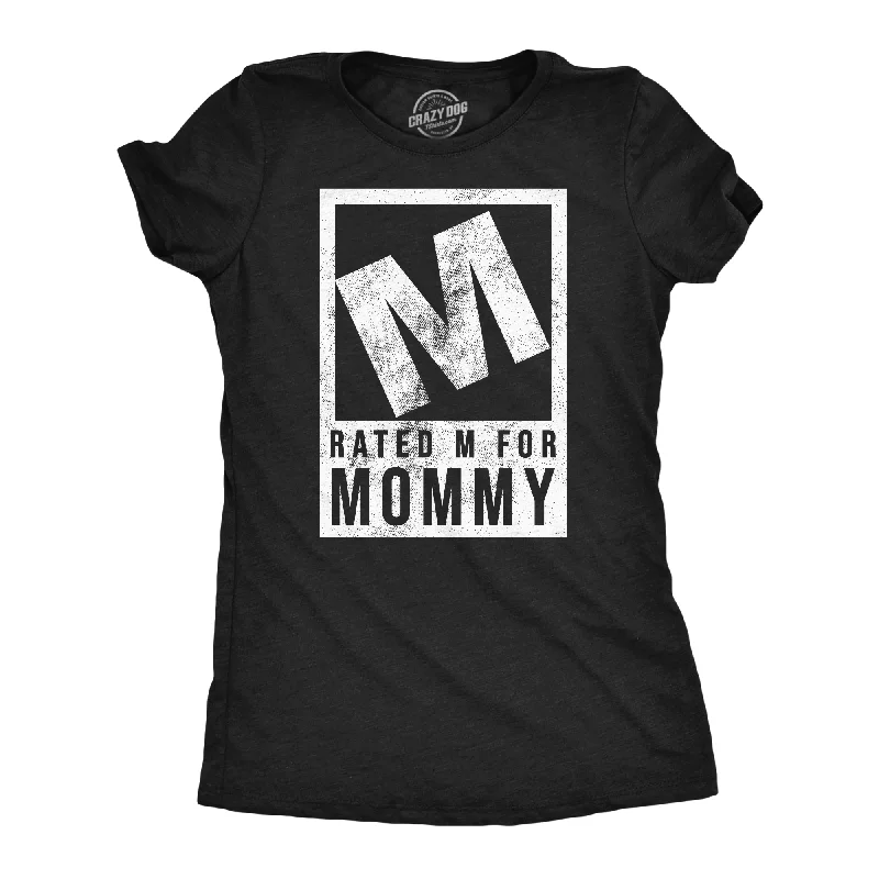 Plus Size Women T Shirt for a Comfortable and Flattering FitRated M For Mommy Women's T Shirt