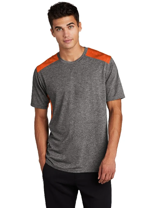 Deep Orange/Dark Grey Heather