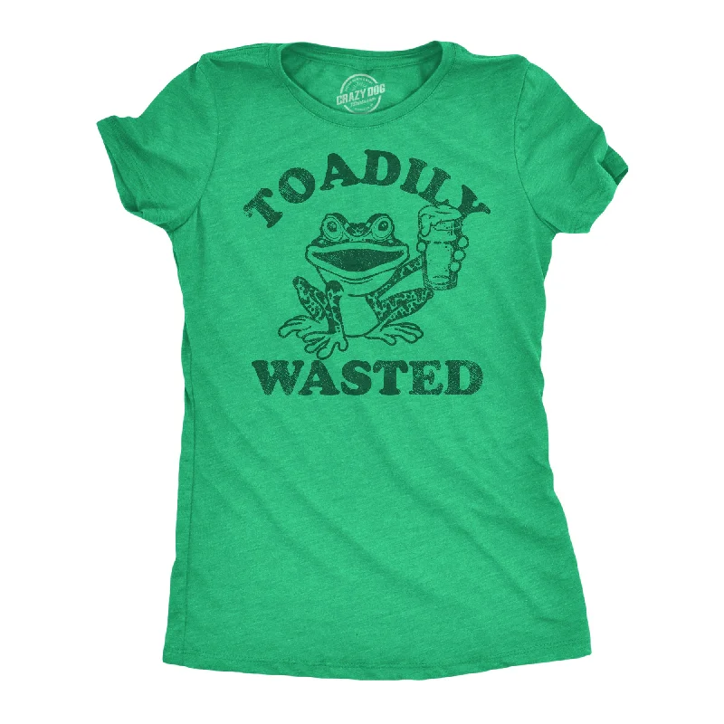 Organic Cotton Women T Shirt for Eco - Conscious WearersToadily Wasted Women's T Shirt