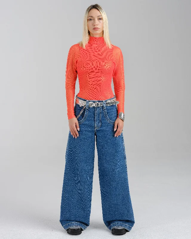 Acid - wash women jeans with a retro finishW Buddha. 28". Dark Stone.