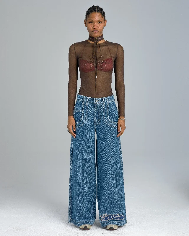 Mom jeans for a nostalgic and casual lookW117 King. 28". Dark Stone.