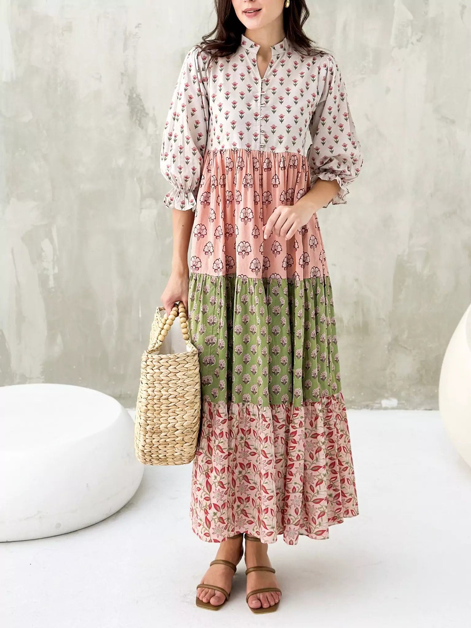 Off - the - Shoulder Women Dress for a Romantic and Feminine LookOff - the - Shoulder Women Dress for a Romantic and Feminine LookMartie Floral Long Dress