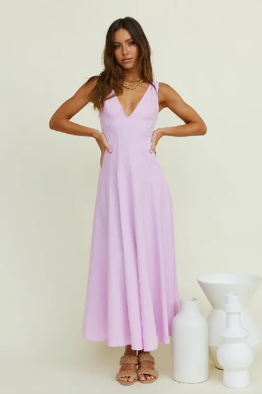 Mini Women Dress with a Short Hem for a Young and Trendy StyleMini Women Dress with a Short Hem for a Young and Trendy StyleOpen Meadows Maxi Dress Lilac