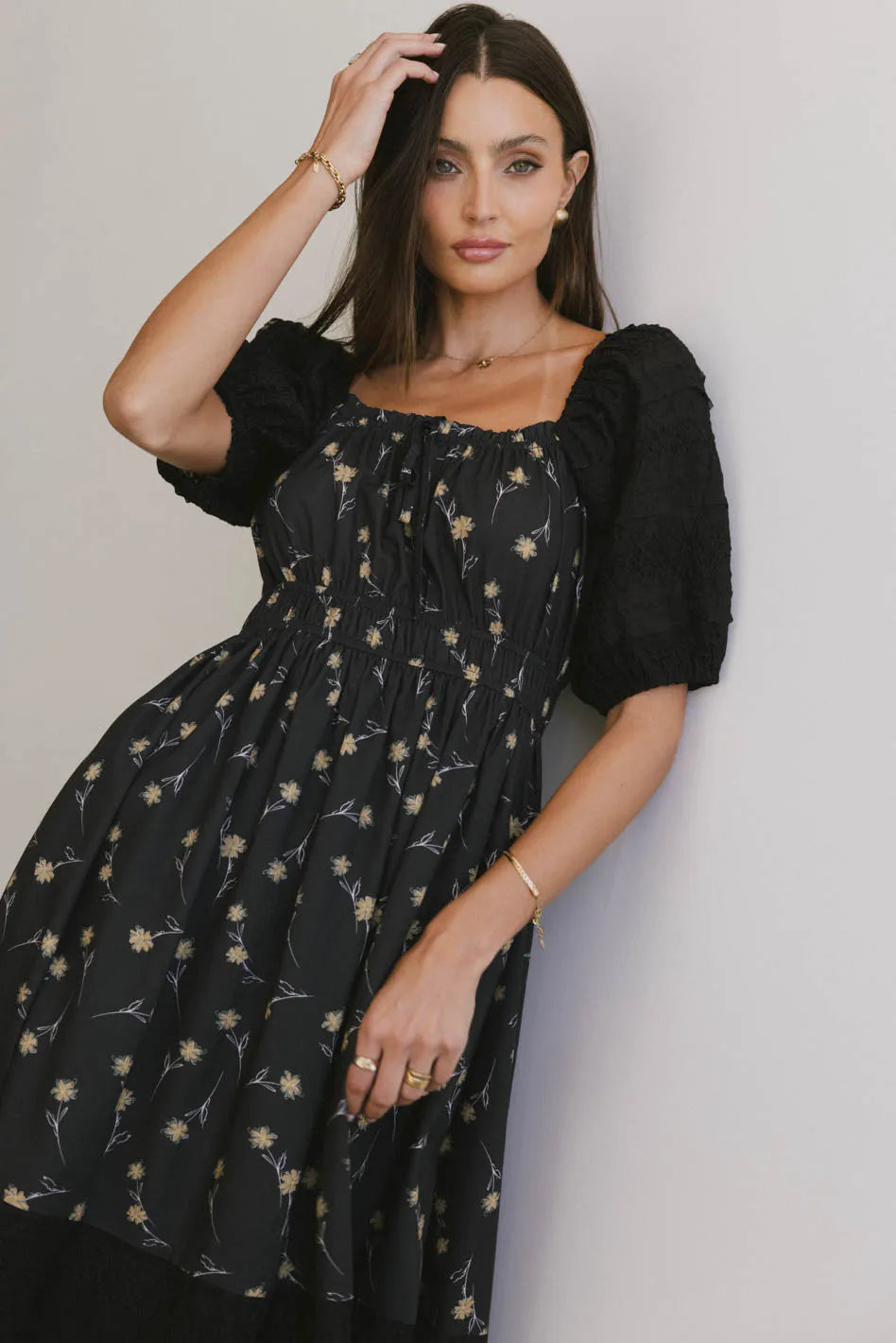 Shift Women Dress with a Simple and Classic Design for Everyday WearShift Women Dress with a Simple and Classic Design for Everyday WearRebekah Floral Midi Dress