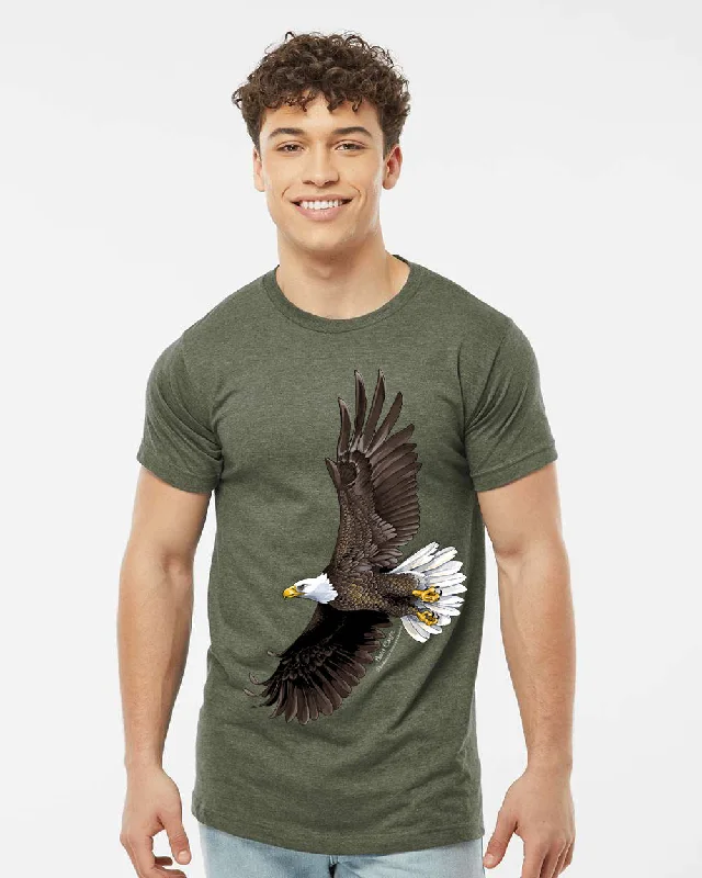 Pocketed Women T Shirt for Added FunctionalityAdult Soaring Eagle T-Shirt