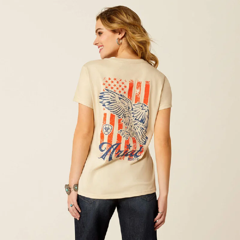 Muscle Women T Shirt for a Sporty and Casual LookAriat 10052587 Women's Ariat Eagle Proud T-Shirt