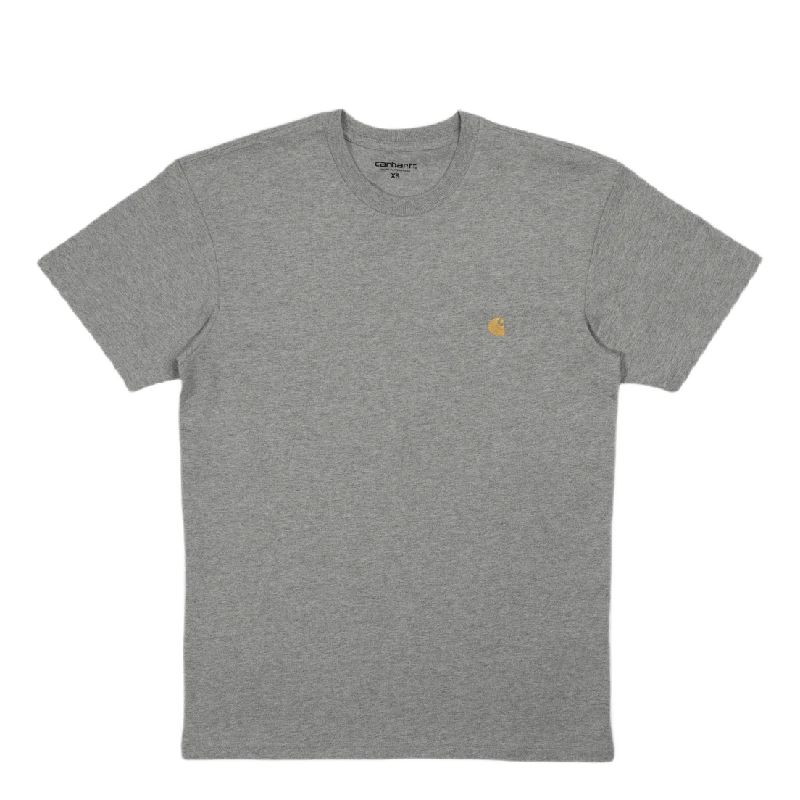 Plus Size Women T Shirt for a Comfortable and Flattering FitS/s Chase T-shirt Grey Heather / Gold