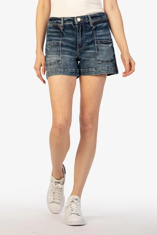 Jane High Rise Short In Boosted Wash