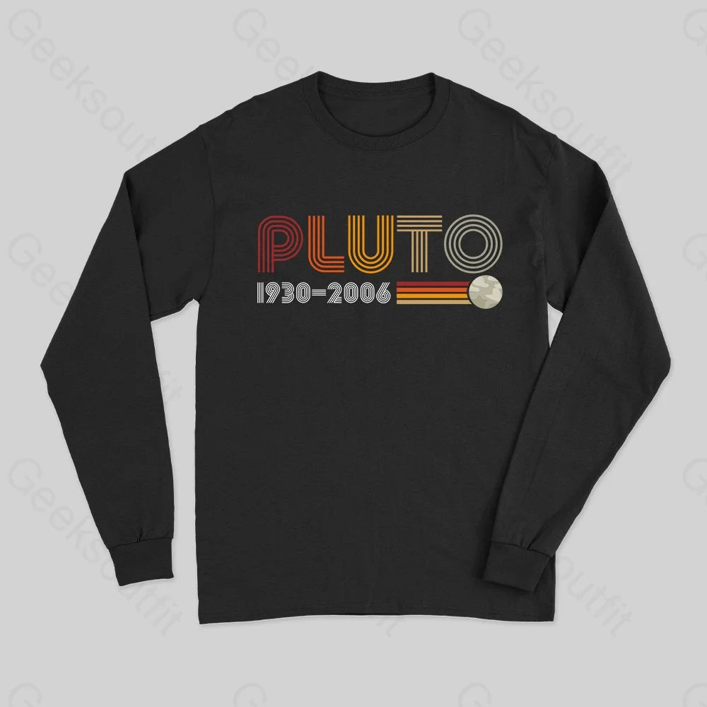 Crew Neck Women T Shirt with a Timeless DesignPLUTO Long Sleeve T-Shirt