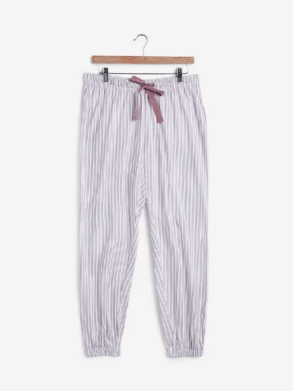 Wunderlove Brown Striped Pyjamas