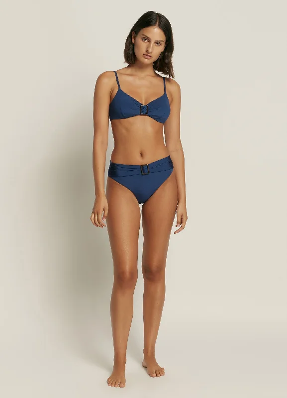 Lace - trimmed bikini for an elegant and romantic touchAzure Gidget Top - Reef