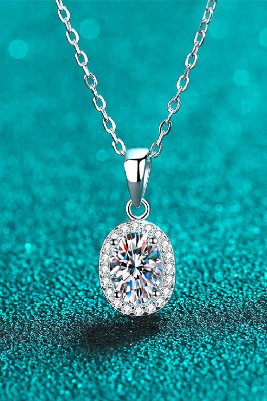 Be The One 1 Carat Moissanite Pendant Necklace