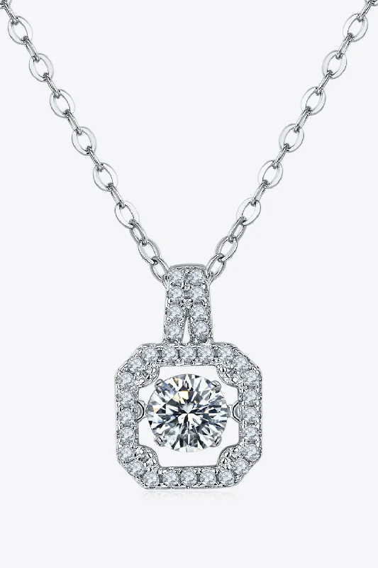 Moissanite 925 Sterling Silver Necklace